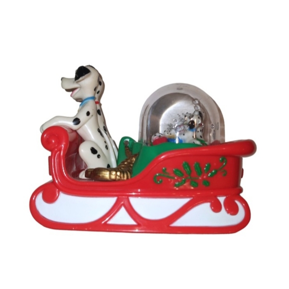 Vintage SET (2) 1996 Hallmark & Disney 101 Dalmatians Christmas Ornaments - Picture 11 of 14